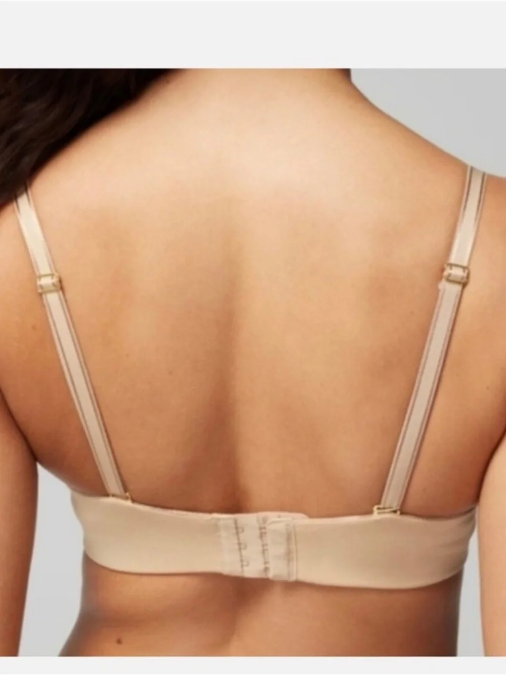 Soma Embraceable Strapless Bra, nude color, 36B - Picture 4 of 10